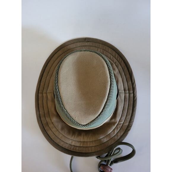 Outback Trading Company Mesh Brim Hat Sz Small Brown - Picture 2 of 6